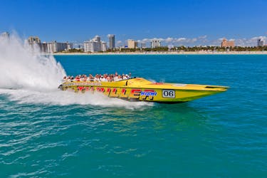 Thriller Miami speedboottocht